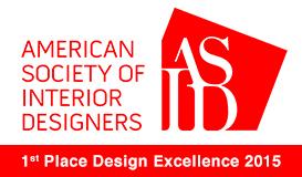 American Society of Interior Designers - 2015 Design Excellent Award